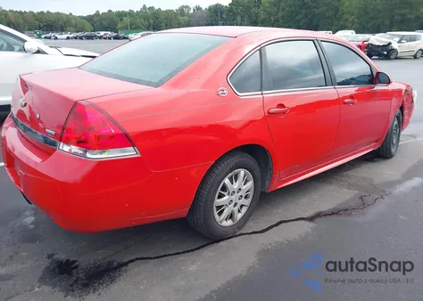 2009 Chevrolet Impala Police z USA, uszkodzony, nr VIN 2G1WS57M091286209